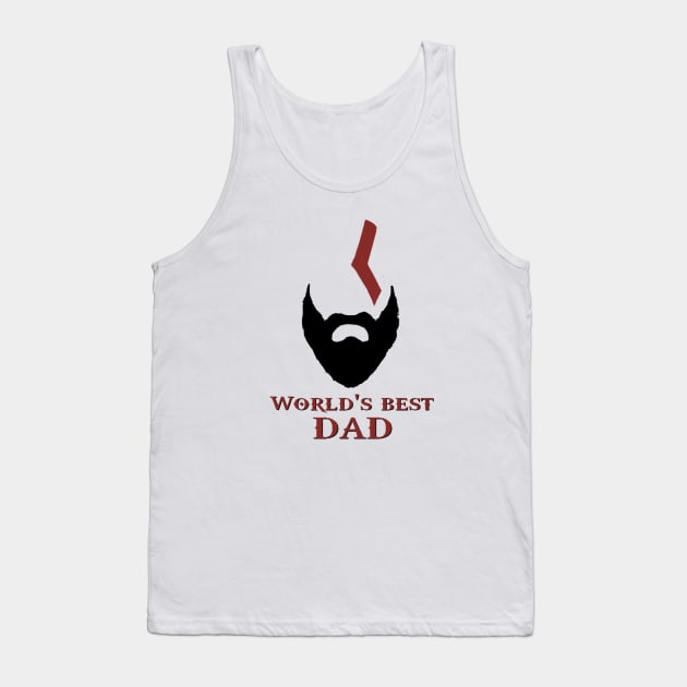 World's Best Dad Tank Top by bakru84